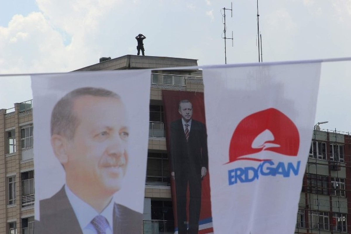 Kayseri Başbakan\'ın Mitingine Hazır