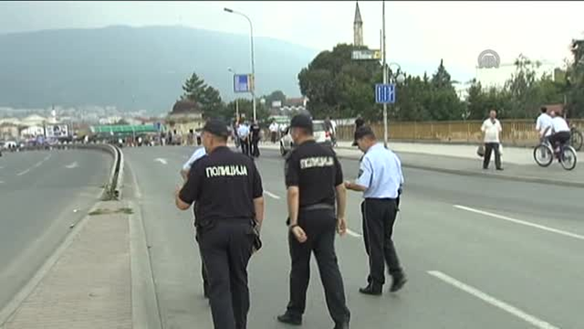 Makedonya\'daki Protestolar