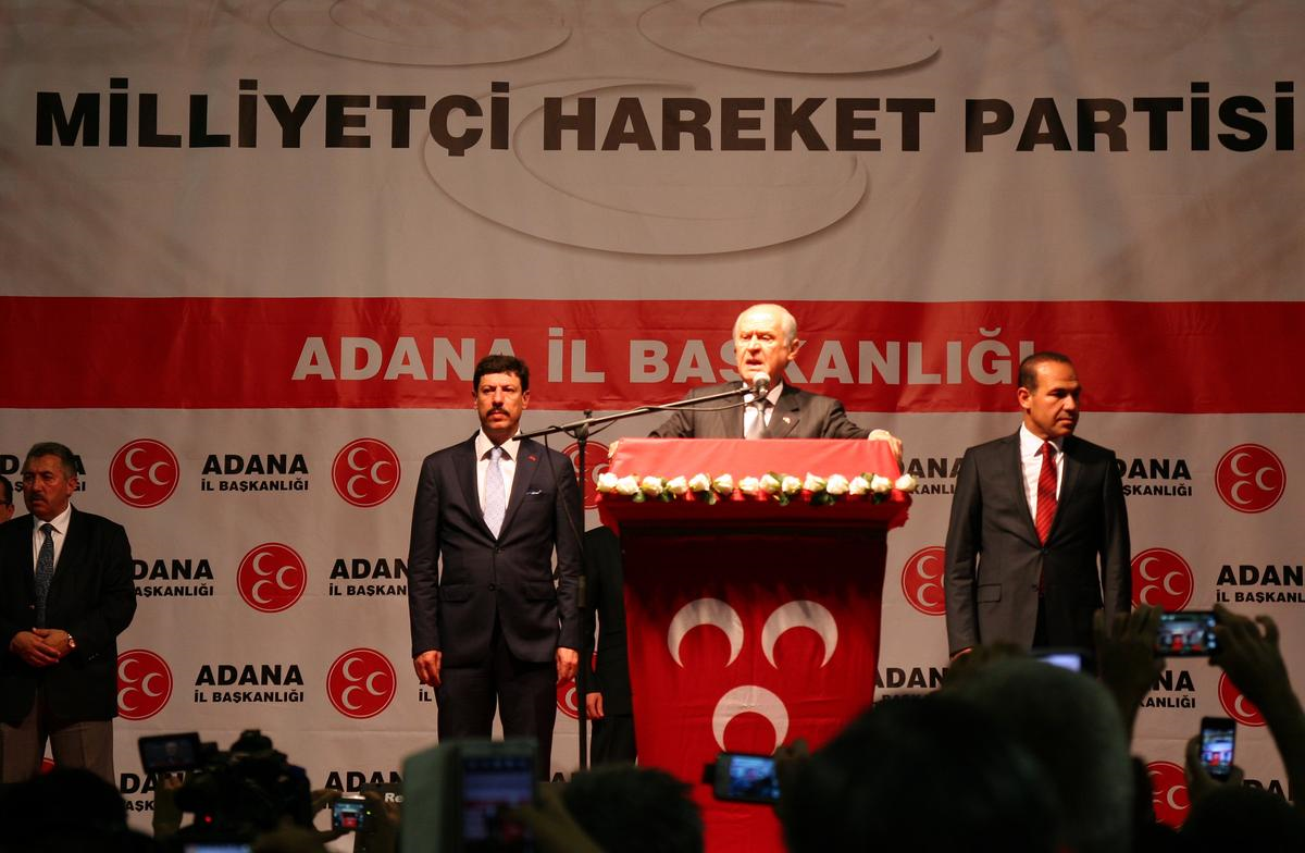 MHP Genel Başkanı Bahçeli, Adana\'da Açıklaması