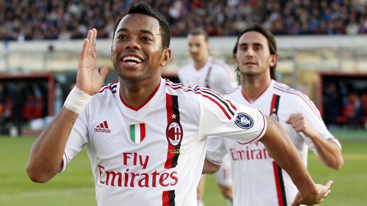 Milan\'dan Ayrılan Robinho Kiralık Olarak Santos\'a Transfer Oldu