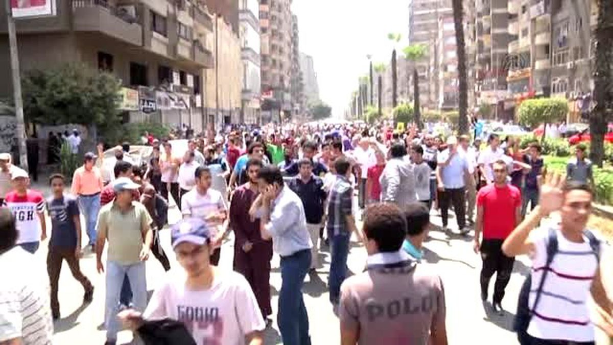 Mısır\'da cuma gösterileri -
