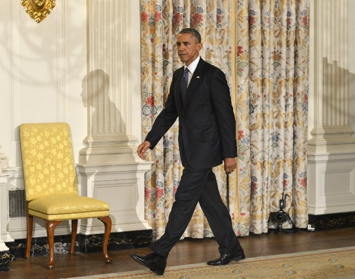 Obama\'dan Işid\'e Karşı Hava Saldırısı Yetkisi