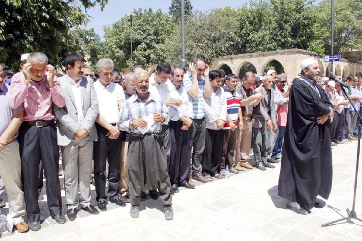 Şanlıurfa\'da İsrail Protestosu