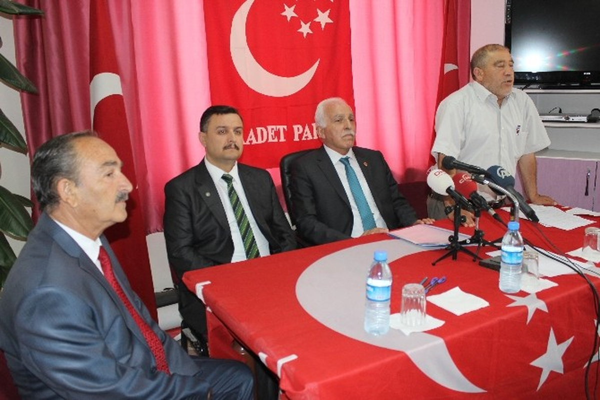 Sp Genel Başkanı Mustafa Kamalak Açıklaması