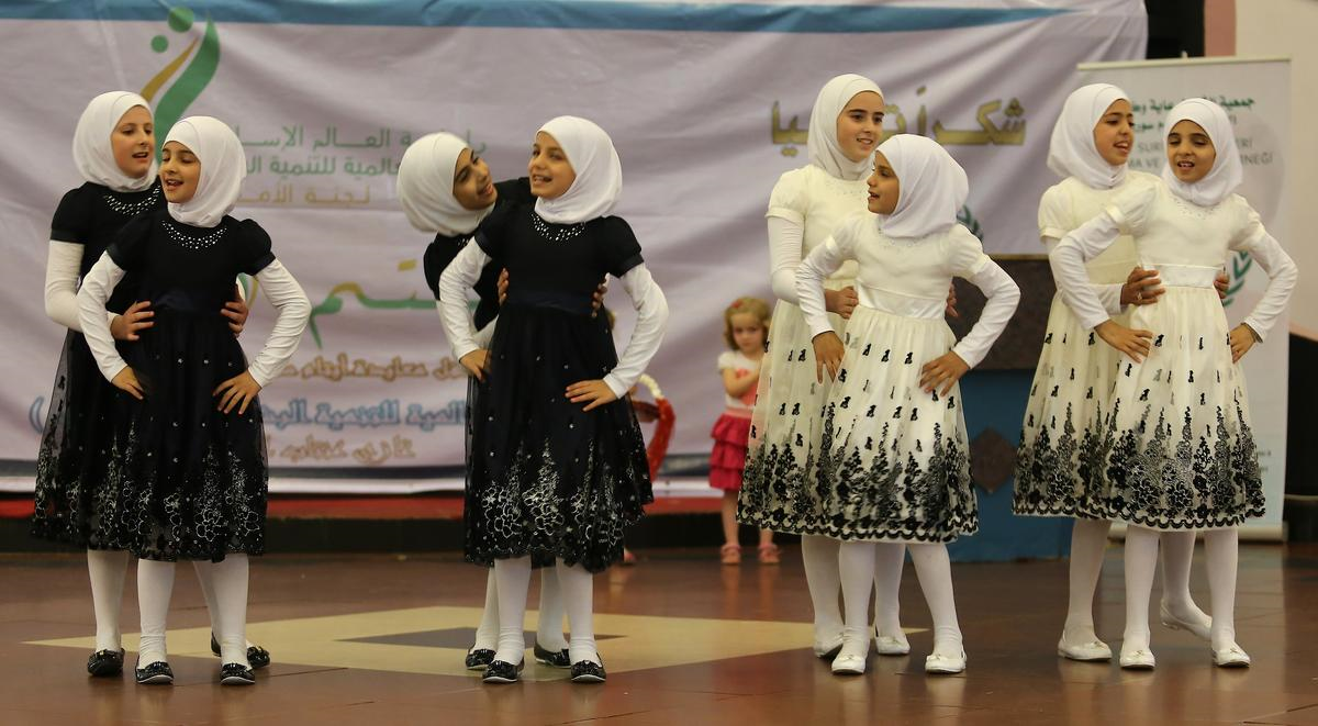 Gaziantep\'teki Suriyeli Yetimler Gönüllerince Eğlendi