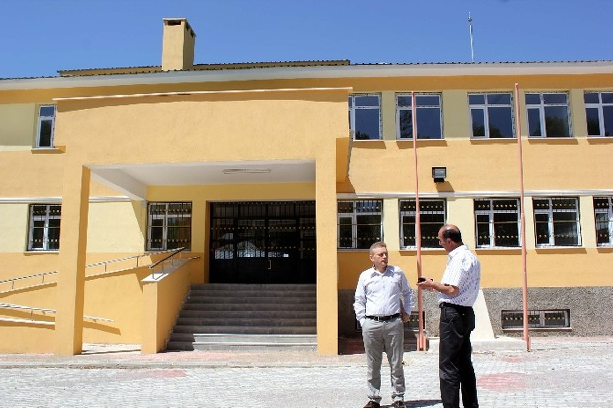 Uluşar Köyü Bolu İlk ve Orta Okulu Tamamlandı