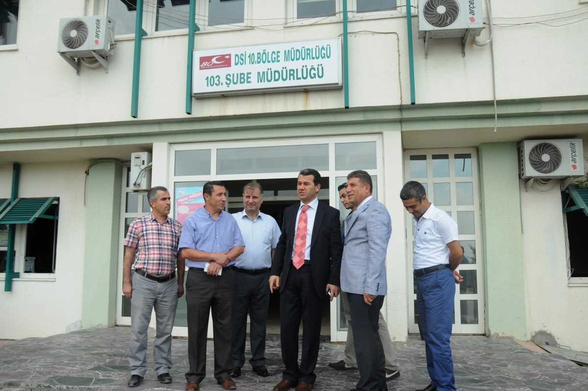 Vali Çelik DSİ Çalışmalarını İnceledi