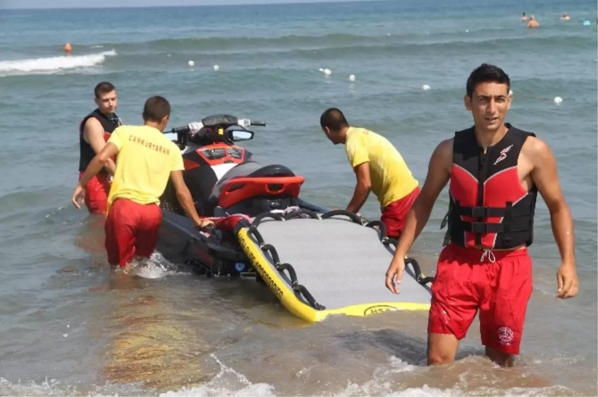 Yüdak, Cebeci Sahilinde Can Kurtarıyor