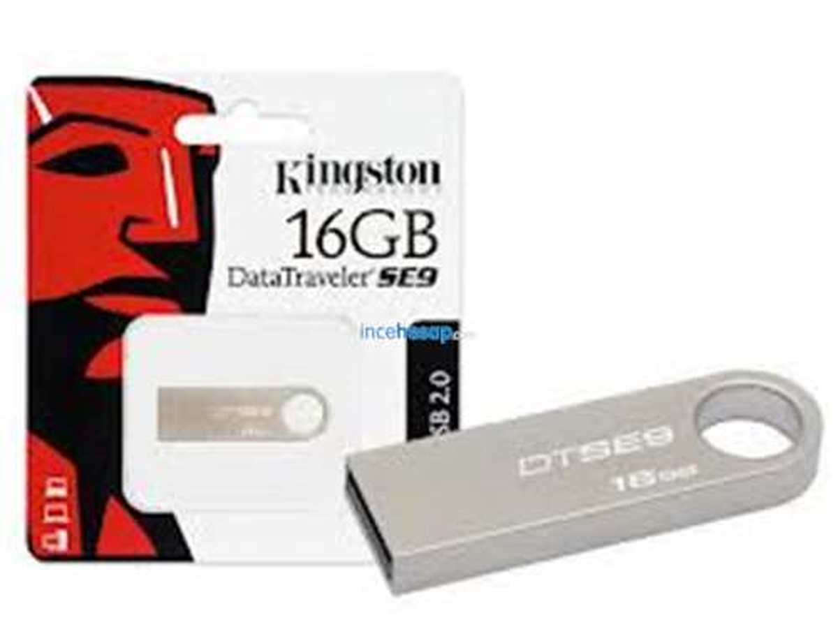 16 Gb Usb 2.0 Dtse9h Kingston Bellek