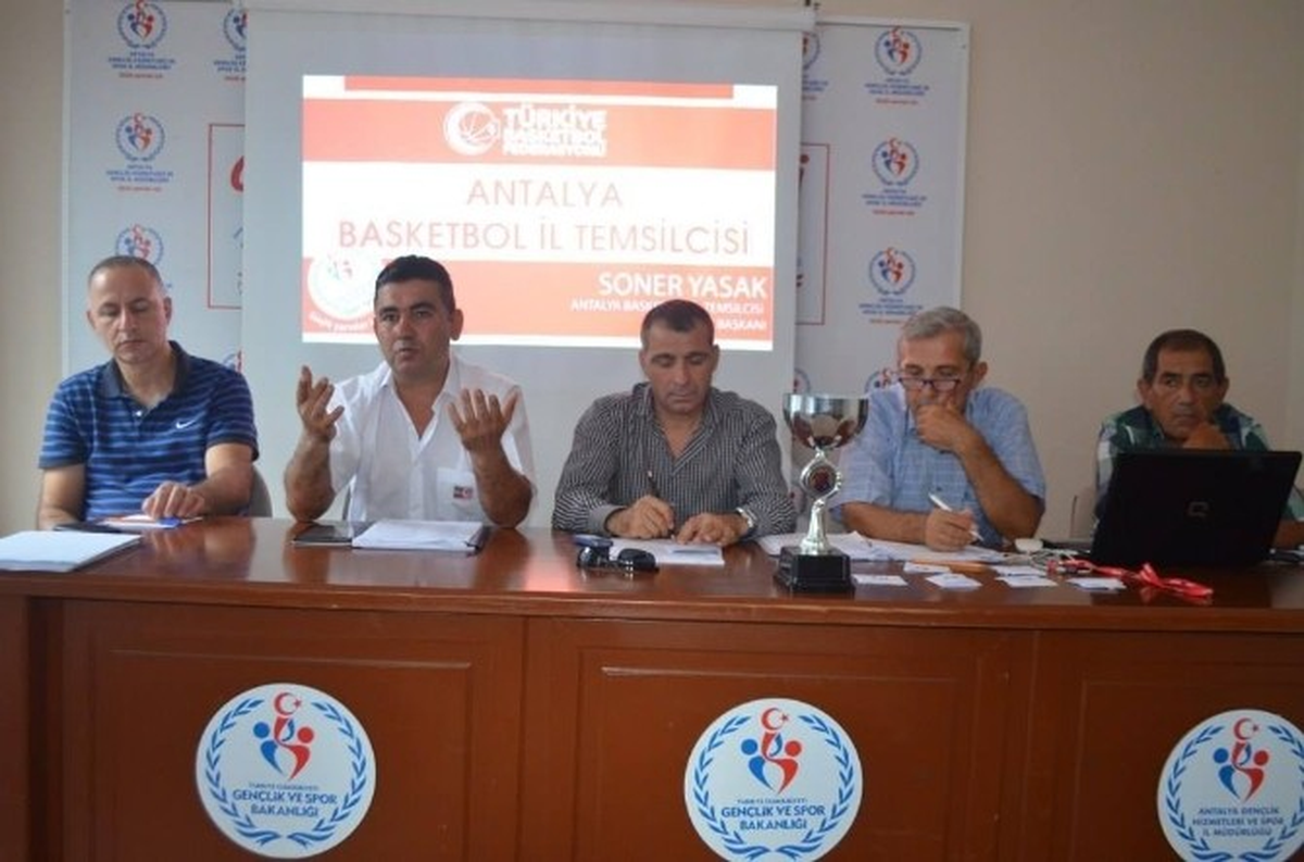2014-2015 Sezonu Antalya Basketbol Yerel Ligi Fikstürü Çekildi