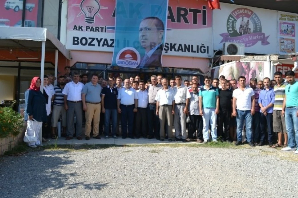 AK Parti Bozyazı İlçe Yönetimi Tanıtıldı