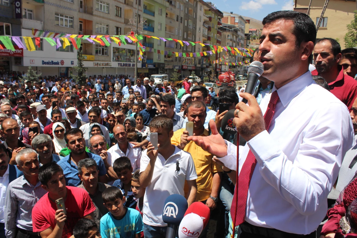 Cumhurbaşkanı Adayı Selahattin Demirtaş Açıklaması