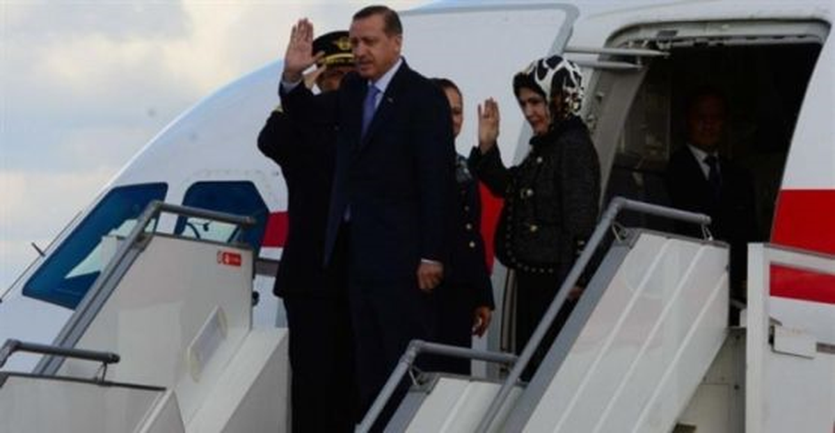 Cumhurbaşkanı Adayı ve Başbakan Erdoğan, İstanbul\'a Gitti