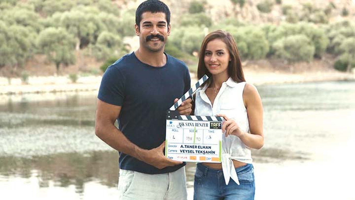 Fahriye Evcen ve Burak Özçivit'ten İlk Gün Hatırası