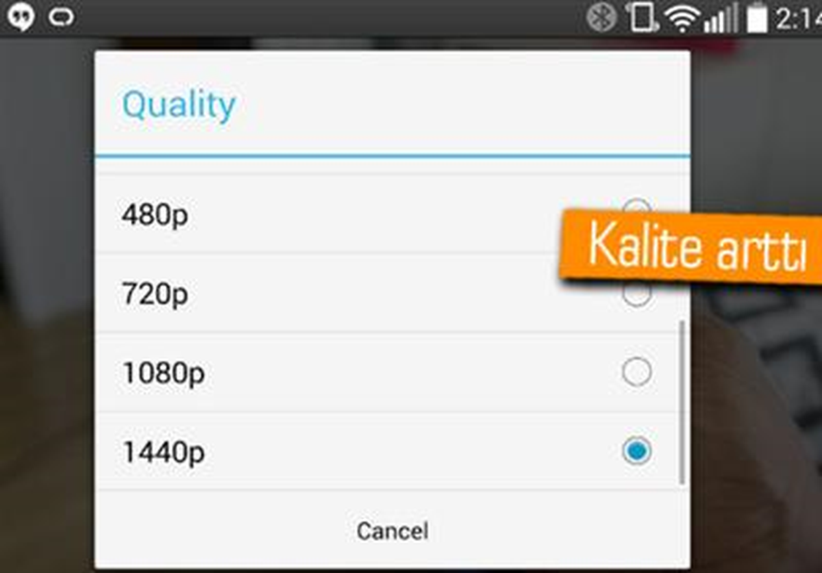 Youtube Artık Lg G3\'te 1440p Videoları da Oynatacak