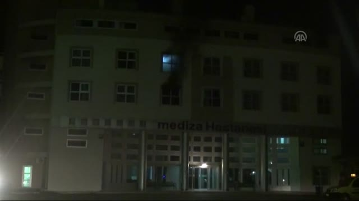 Ağrı\'da Hastane Yangını