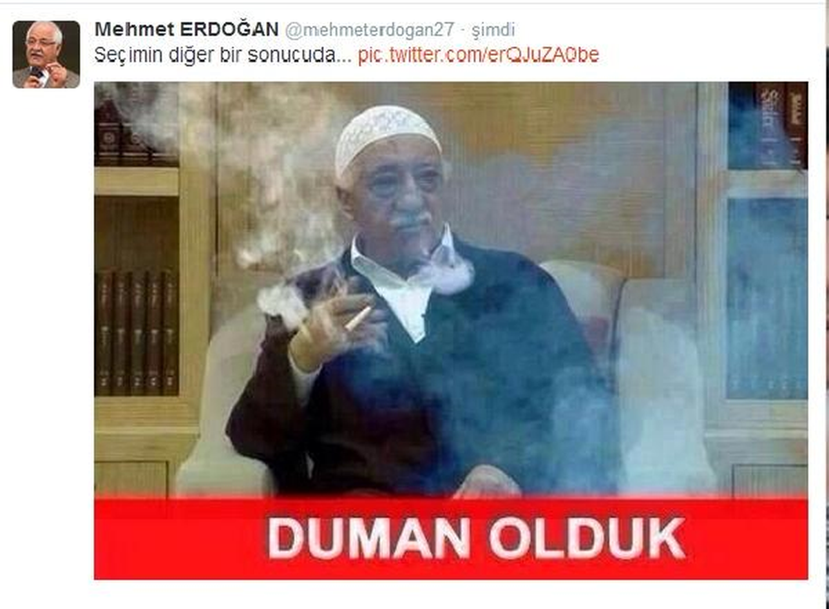 AK Partili Erdoğan\'dan Tartışılacak Gülen Tweeti