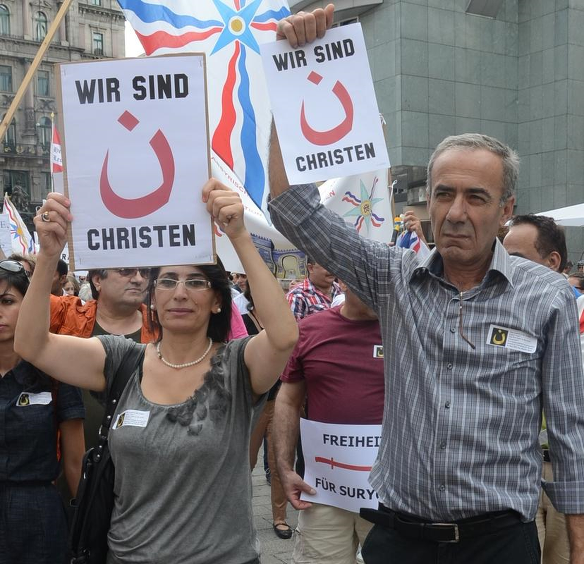 Avusturya\'da Işid\'e Protesto