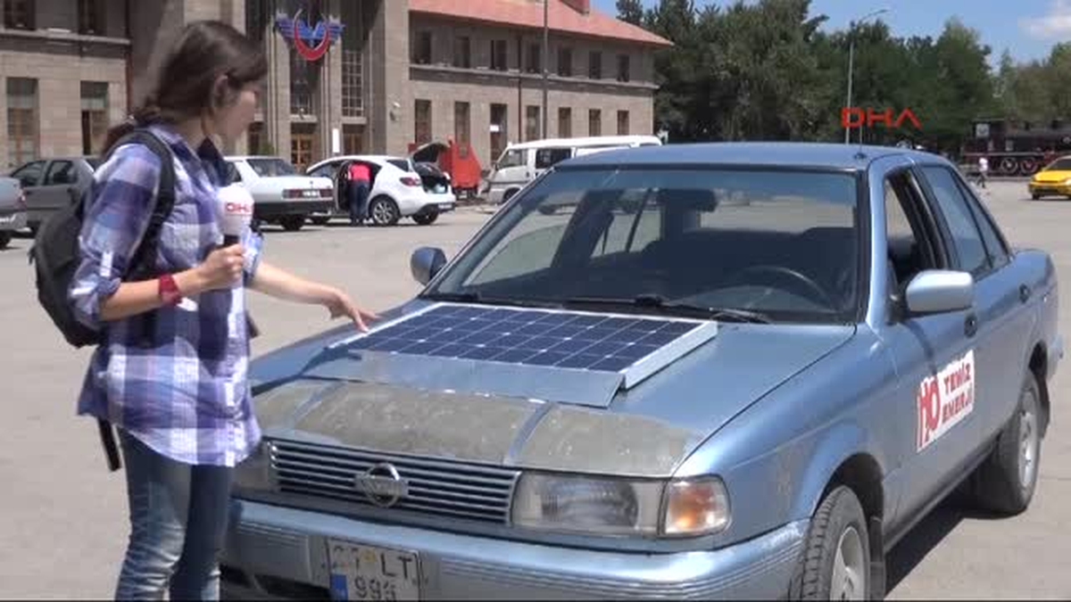 Ayısavardan Sonra Güneş Enerjisiyle Çalışan Otomobil Yaptı