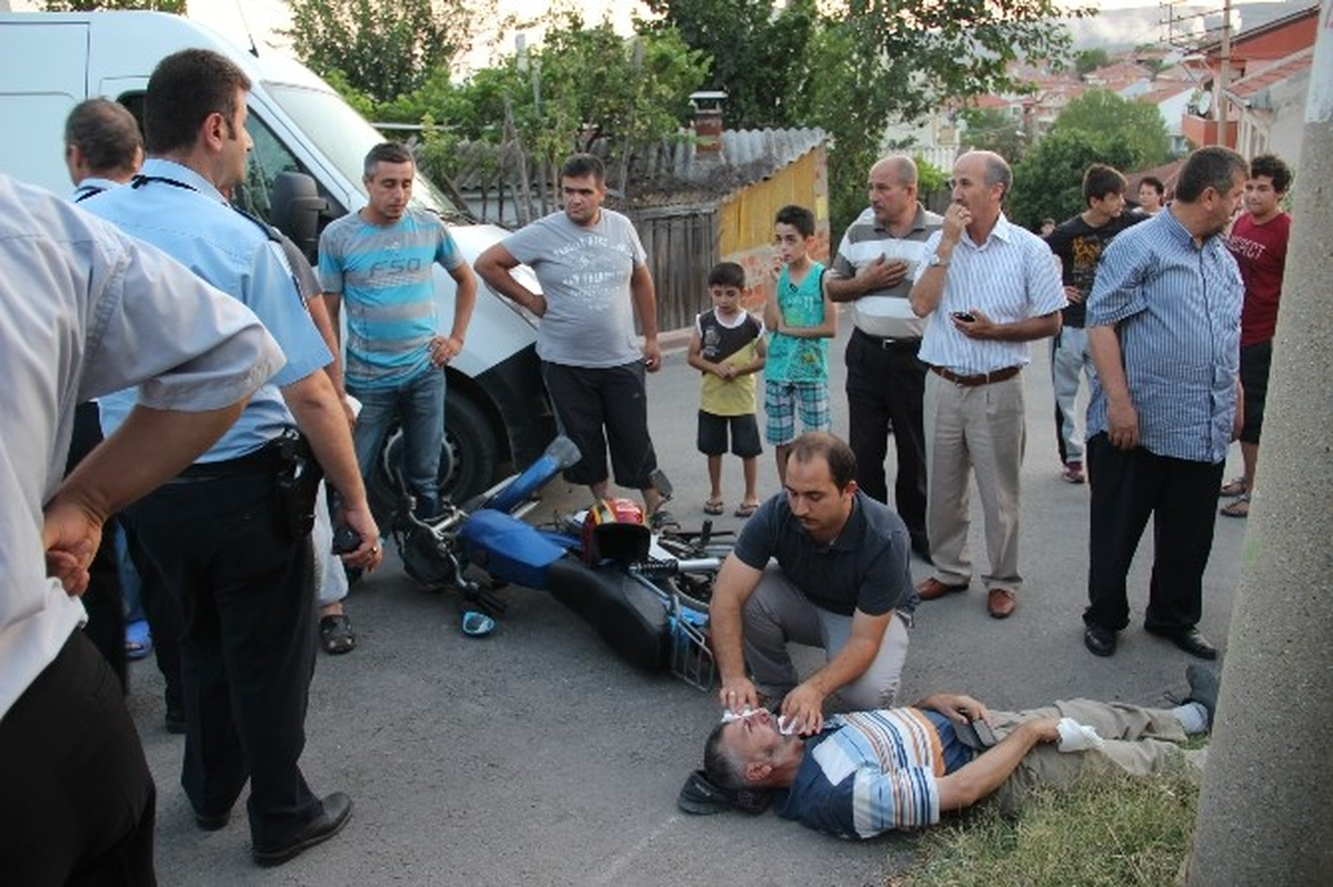Çan\'da Trafik Kazası: 1 Yaralı