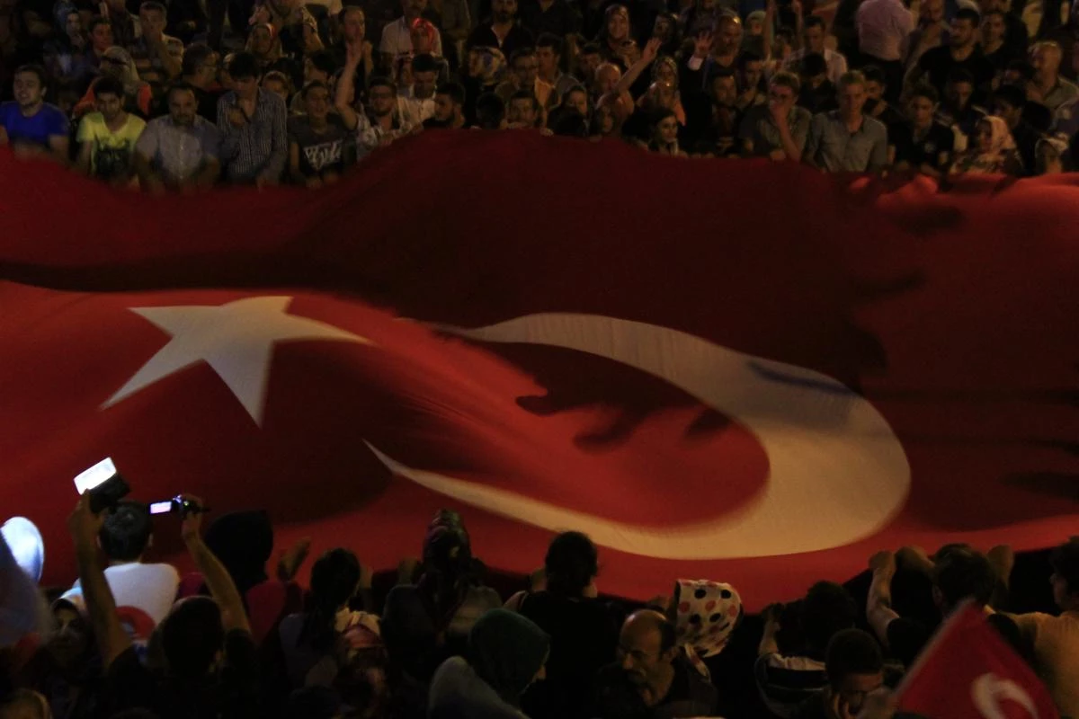 Samsun\'da Erdoğan\'a Coşkulu Kutlama