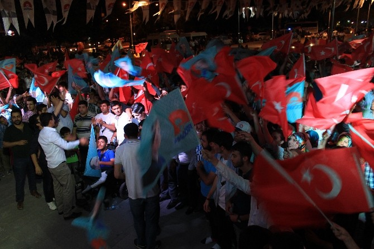 Elazığ\'da Erdoğan Coşkusu
