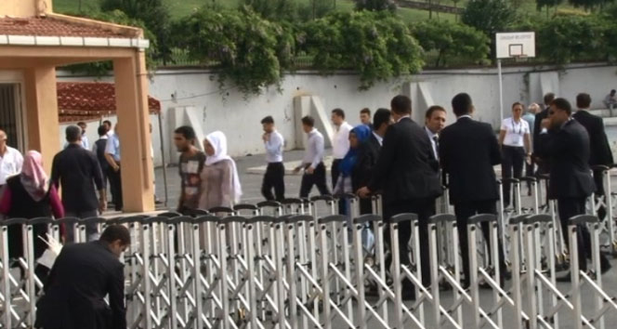 Erdoğan\'ın Oy Kullanacağı Okulda Yoğun Güvenlik Önlemi