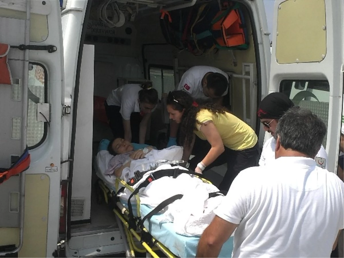 Genç Annenin İmdadına Ambulans Helikopter Yetişti