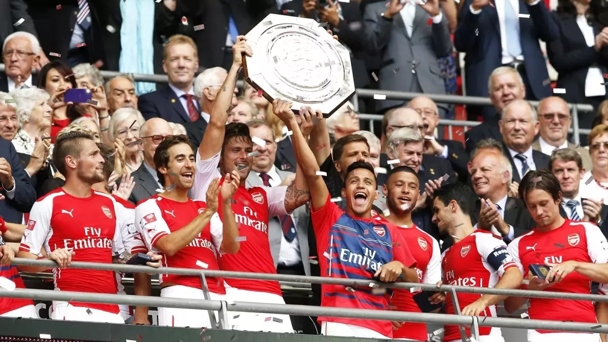 İngiliz Devleri Arsenal ve Manchester City, Community Shield Kupası İçin Karşı Karşıya Geldi