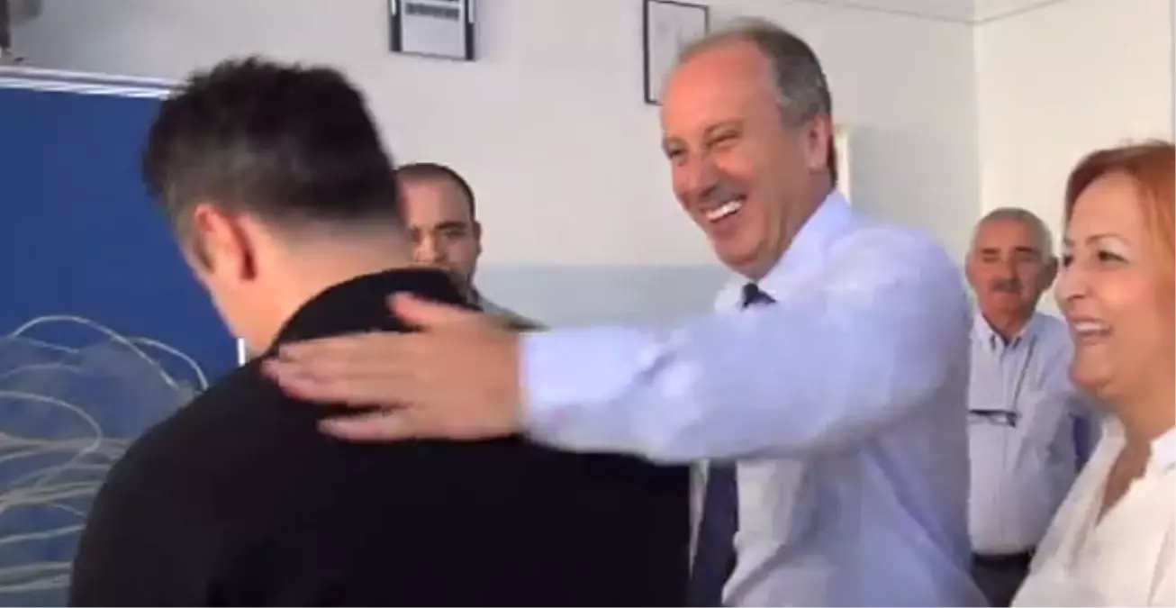 Muharrem İnce Sandık Başında Espriyi Patlattı