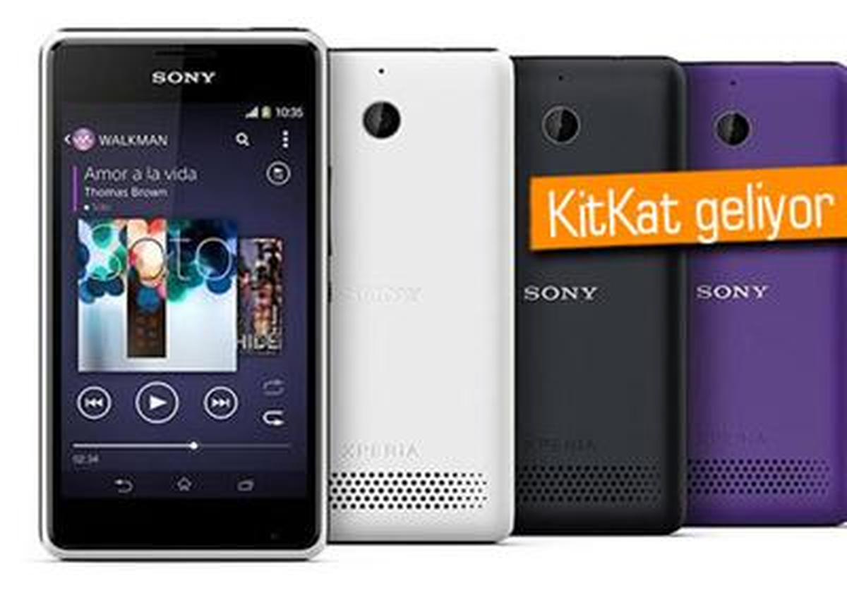 Sony Xperia E1 İçin Android Kitkat Müjdesi!