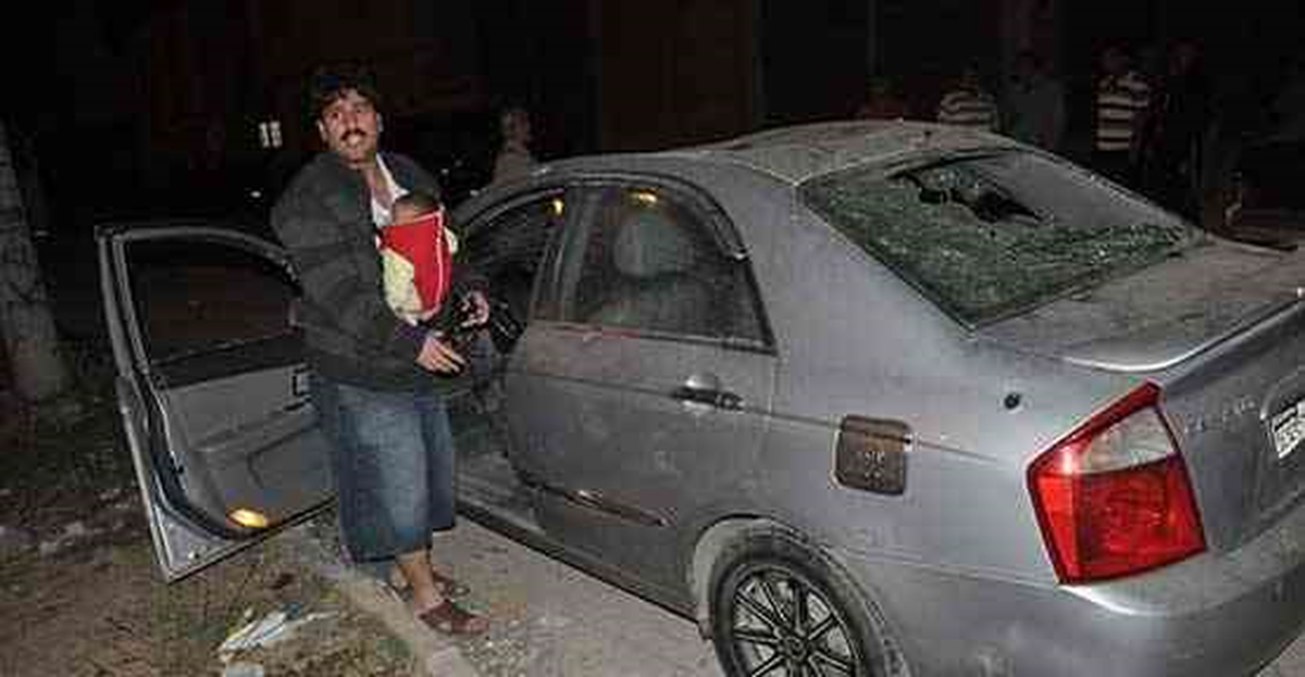 Suriye Plakalı Araçlar Tahrip Edildi