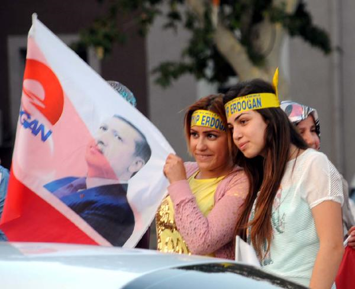 Tokat\'ta \'Erdoğan\' Coşkusu