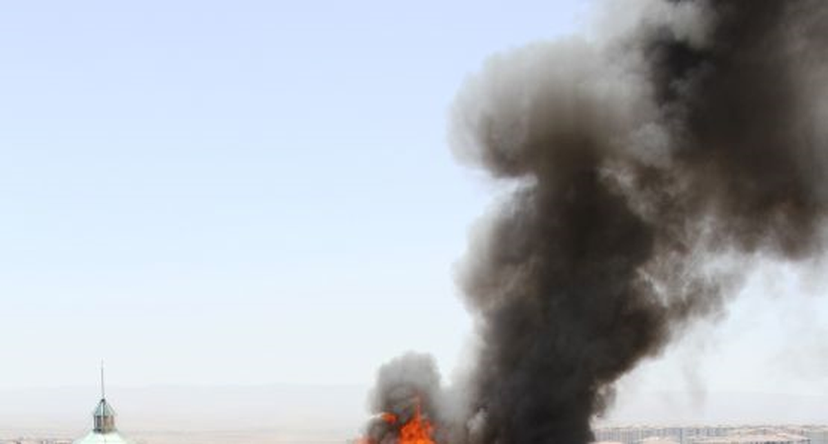 Ukrayna\'nın Hastane Yakınlarına Bomba Düştü