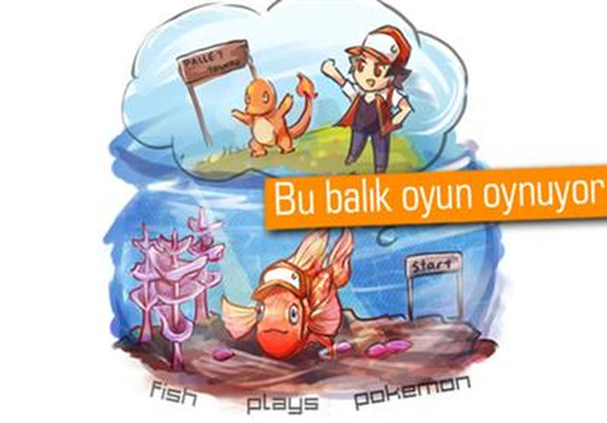 Video Oyunu Oynayan Balık Gördünüz Mü?