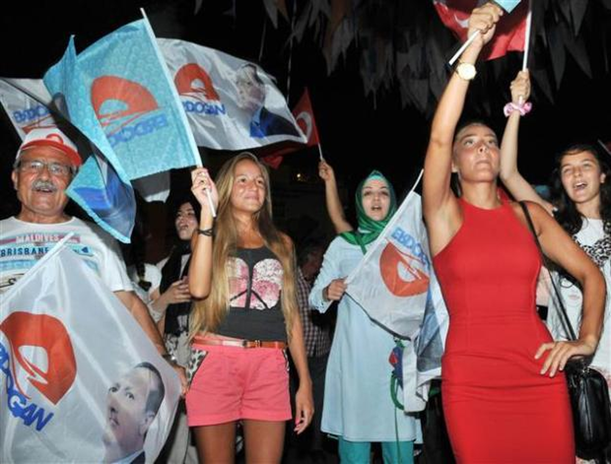 81 İlin 55\'i Erdoğan Dedi