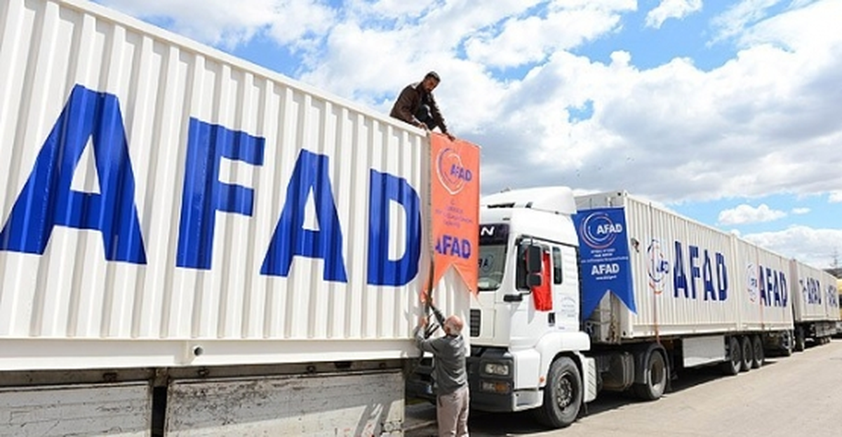 AFAD\'dan Gazze\'ye İnsani Yardım