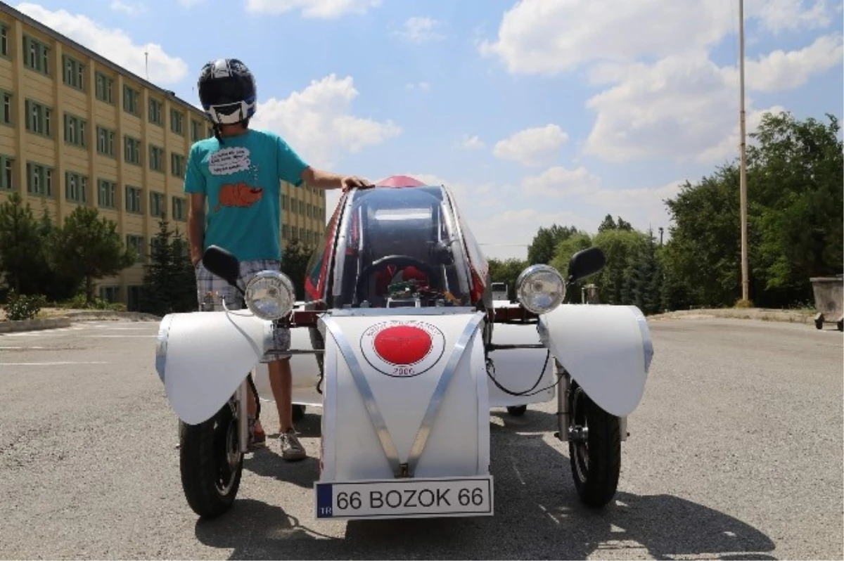 Bozok Üniversitesi Elektrikli Otomobil Üretti