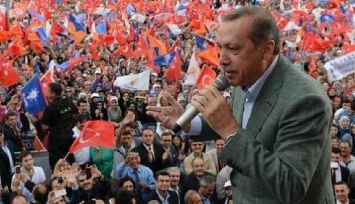 Horasan\'da Erdoğan Coşkusu