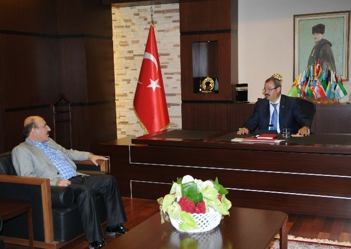 Gto Eski Başkanı Mehmet Aslan Gso\'ya Ziyarette Bulundu