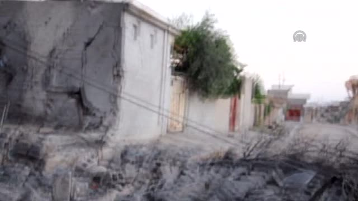 IŞİD geride hayalet bir kent bıraktı -