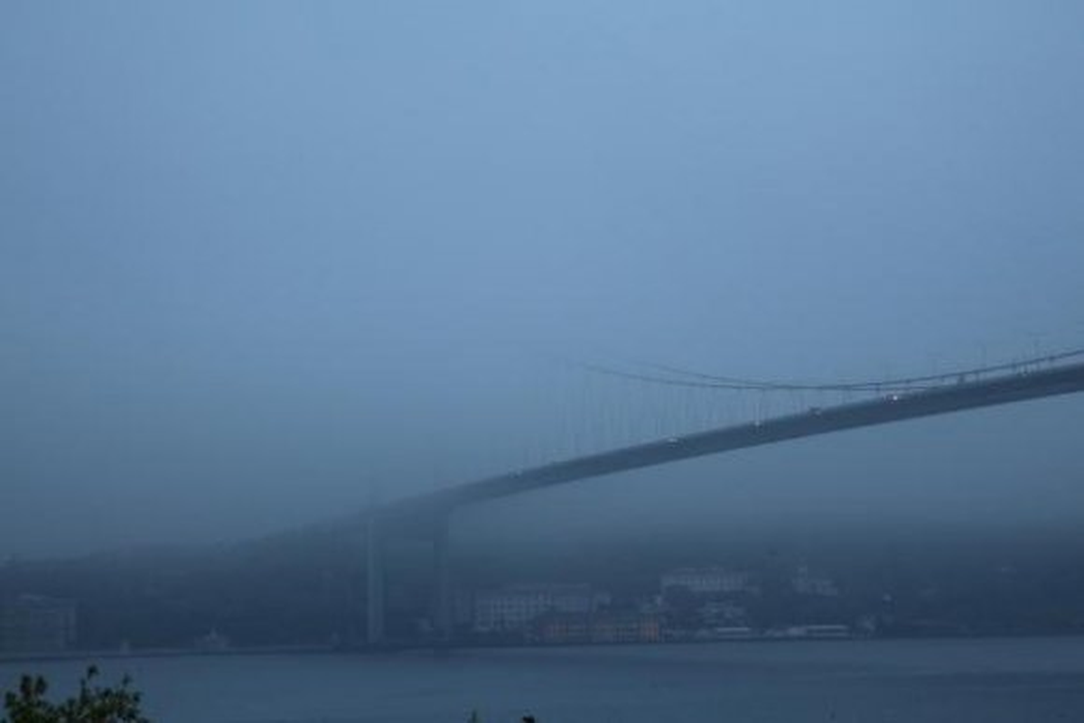 İstanbul\'da Sis Etkili Oldu