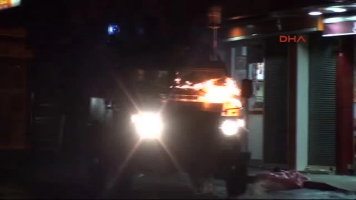 Okmeydanı\'nda Yüzleri Maskeli Gruba Polis Müdahalesi