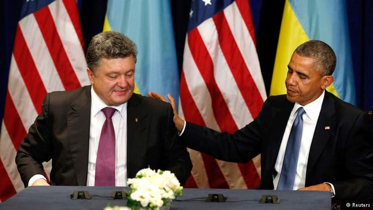 Ukrayna Devlet Başkanı Poroşenko, ABD Başkanı Obama ile Görüştü