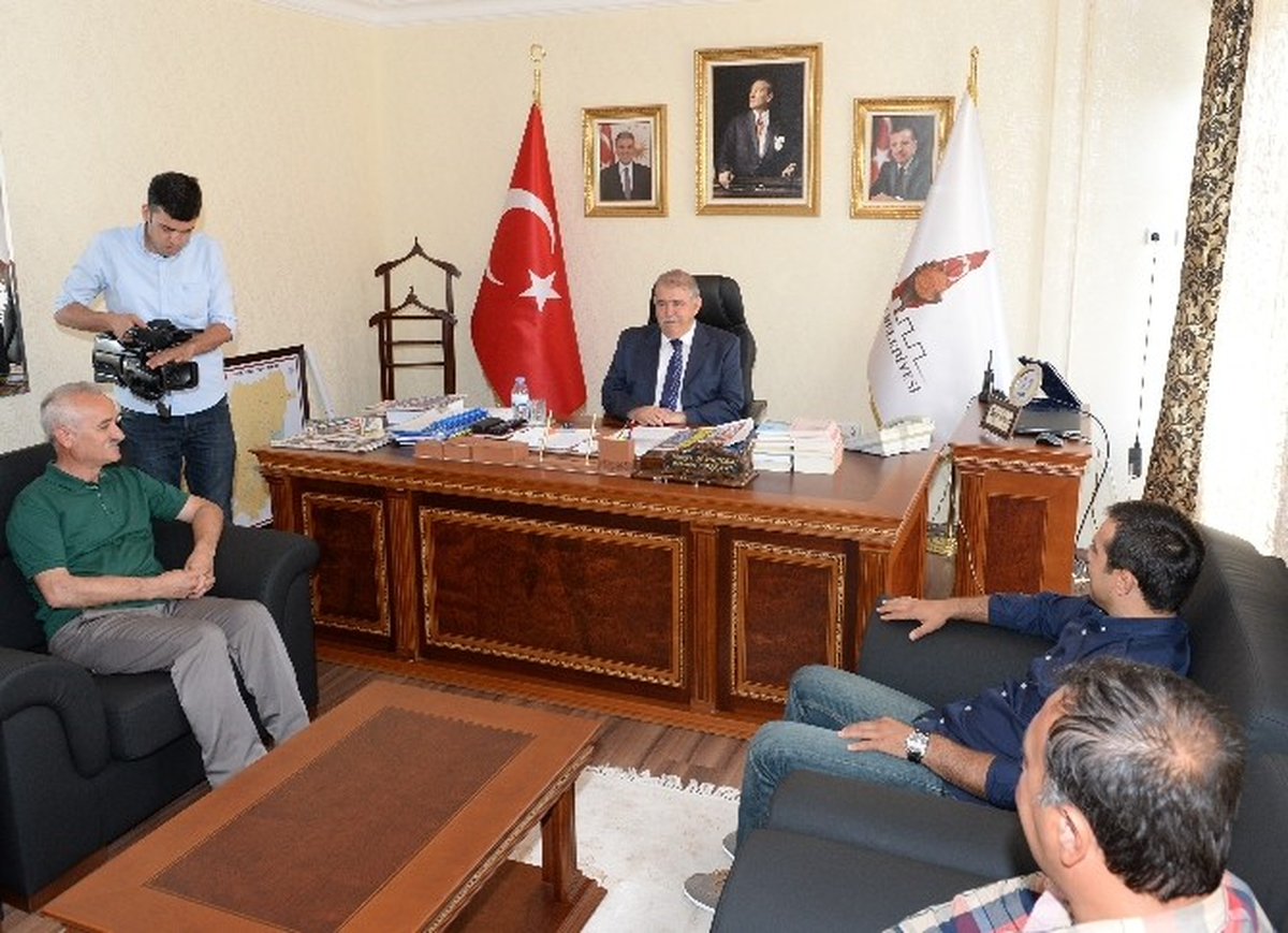 Şampiyondan Sporsever Başkana Ziyaret