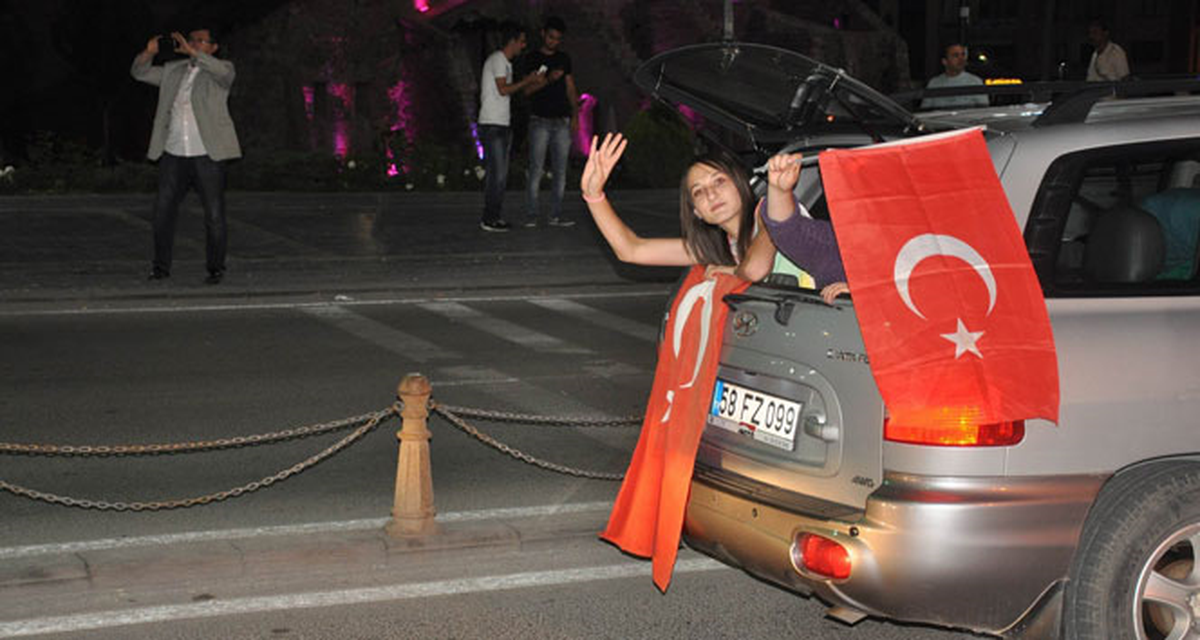 Sivas\'ta \'Recep Tayyip Erdoğan\' Coşkusu