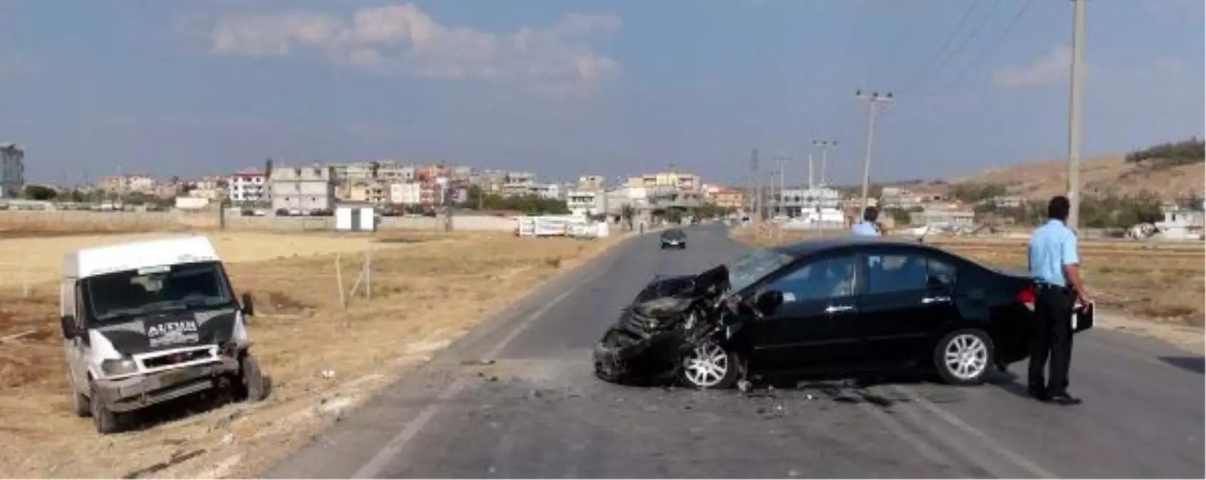 Gaziantep\'te Trafik Kazası: 2 Yaralı