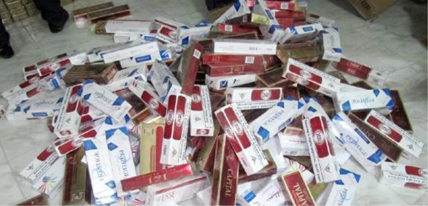 Ağrı\'da 478 Bin Paket Kaçak Sigara Ele Geçirildi