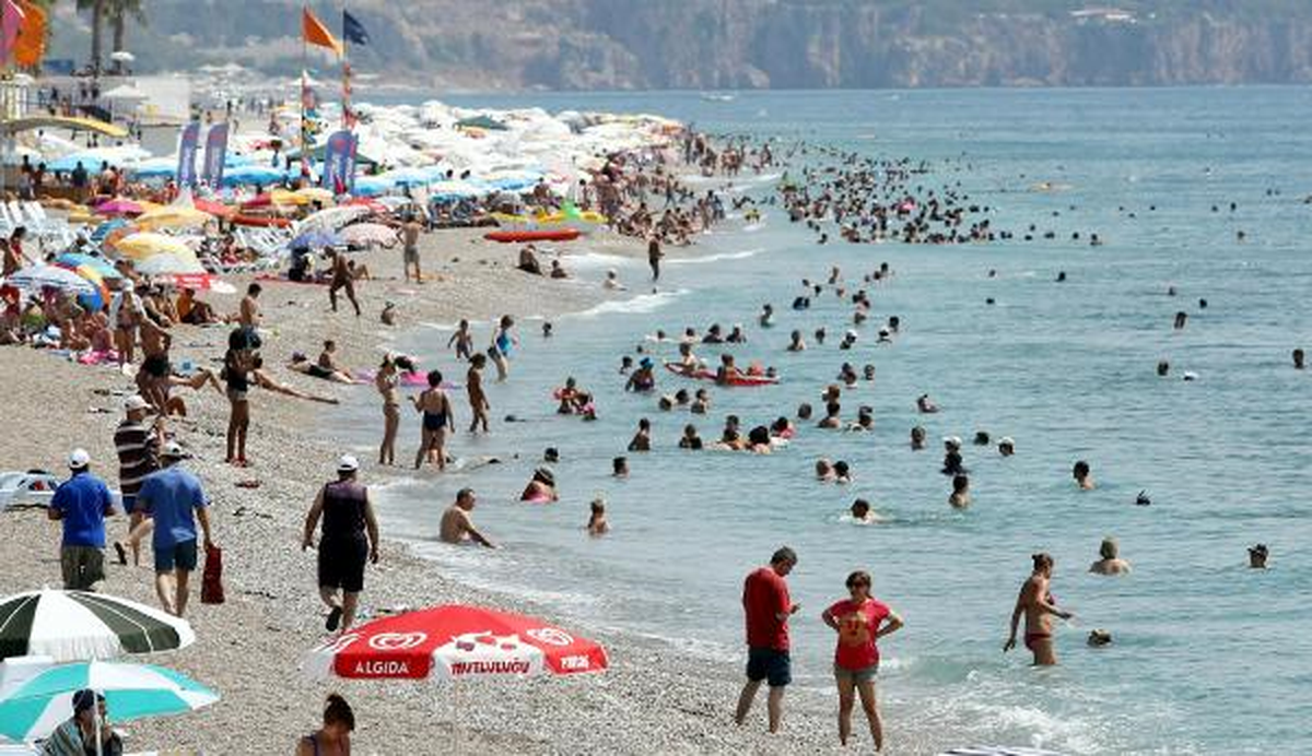 Antalya 39 Derecede Kavruldu