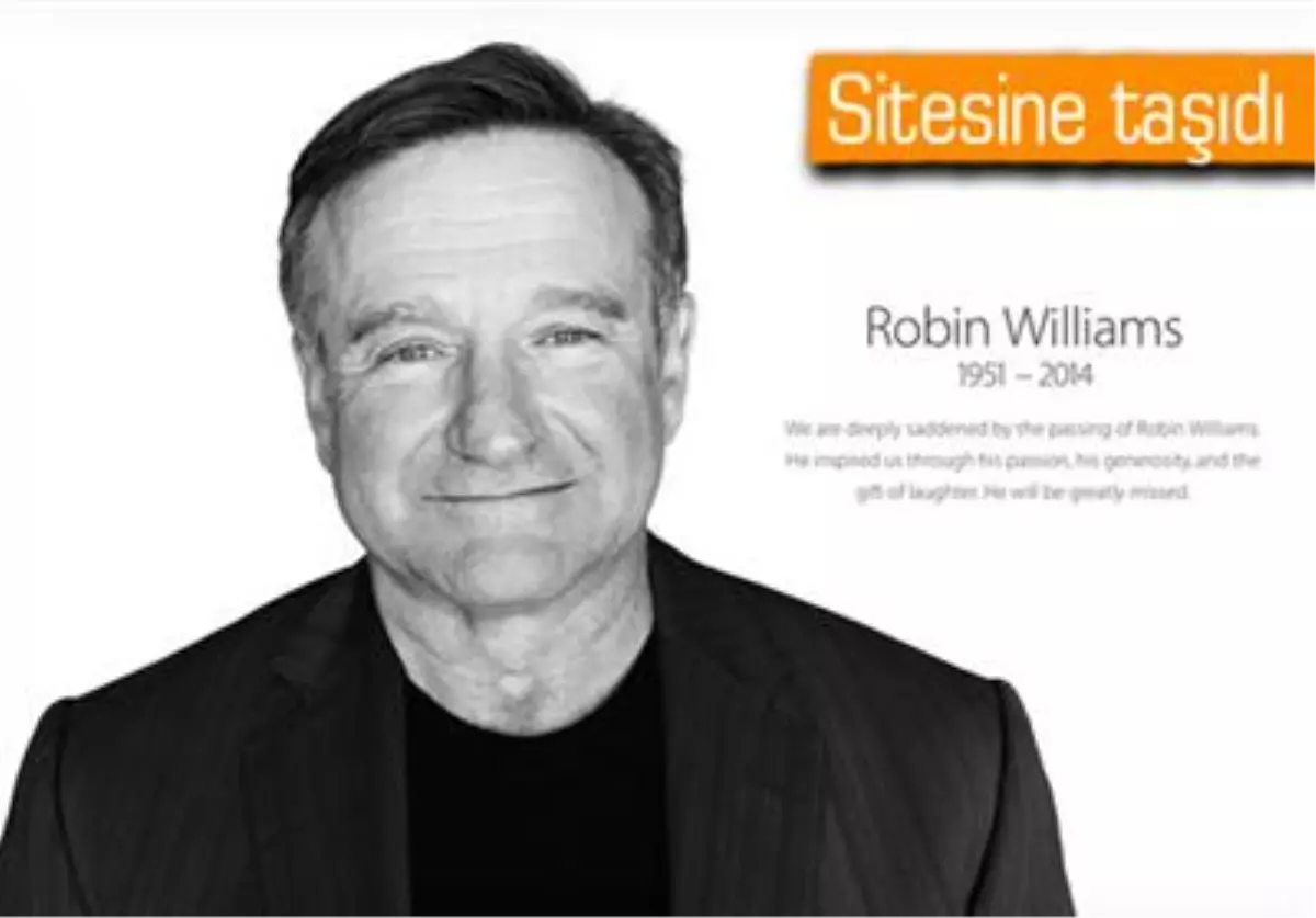 Apple, Robin Williams\'ı Unutmadı